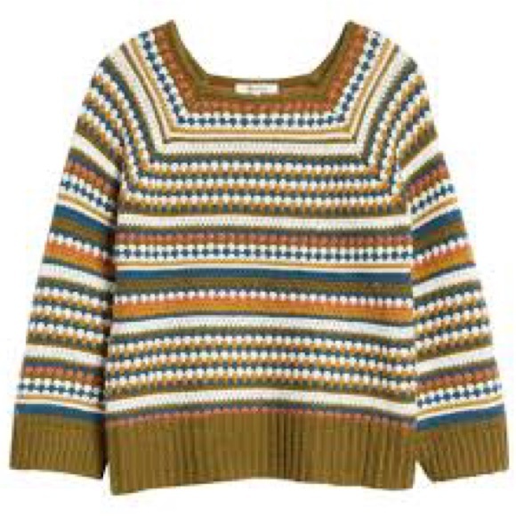 Madewell Beechwood Square Neck Sweater - Picture 2 of 5